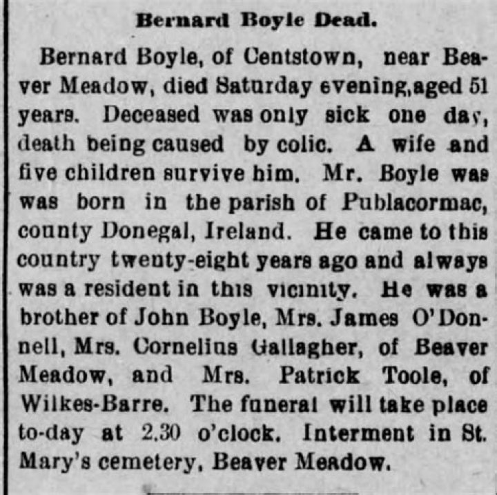 Bernard Boyle Obituary, Shannon Boyle Mourn Bernard Boyle Death