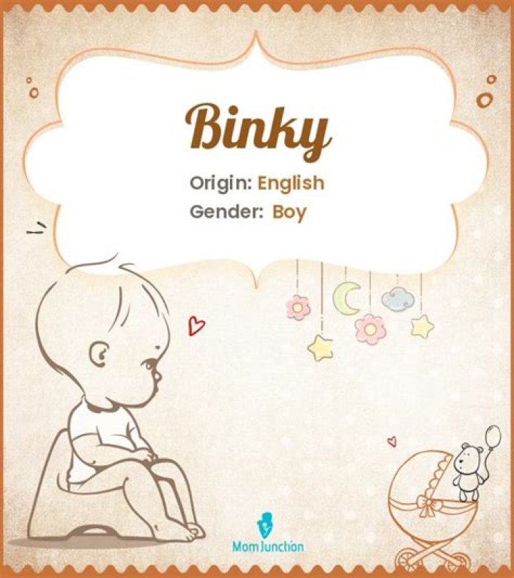 Binky Meaning in English, Binky Baby Name Origin Gender Meaning Pronunciation