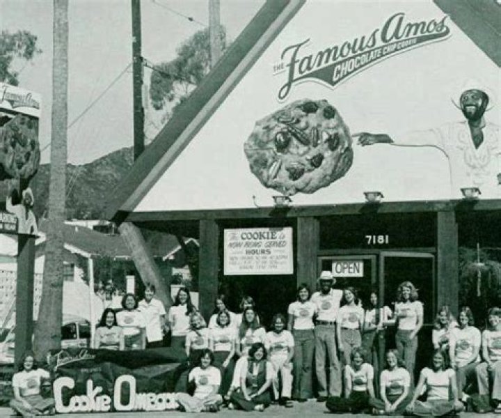 How much did Wally Amos sell his company for?