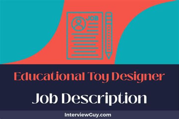 Toy Designer: Qualifications